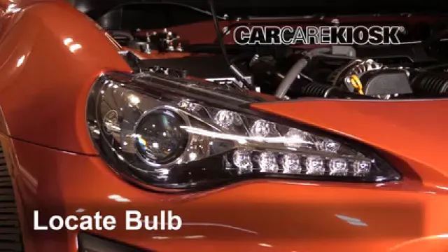 2017 Toyota 86 2.0L 4 Cyl. Coupe (2 Door) Luces Luz de giro delantera (reemplazar foco)